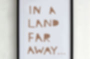 story book in a land far away