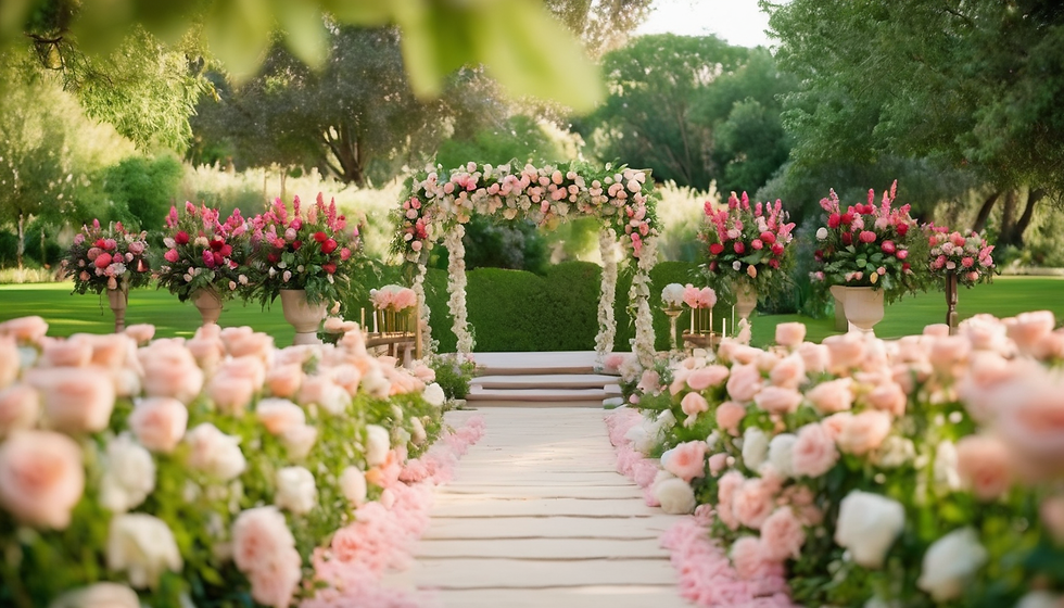 Vows in the Garden Ceremony