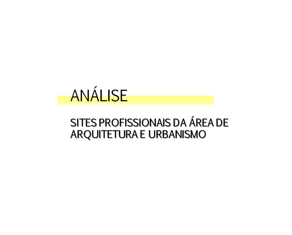 Análises