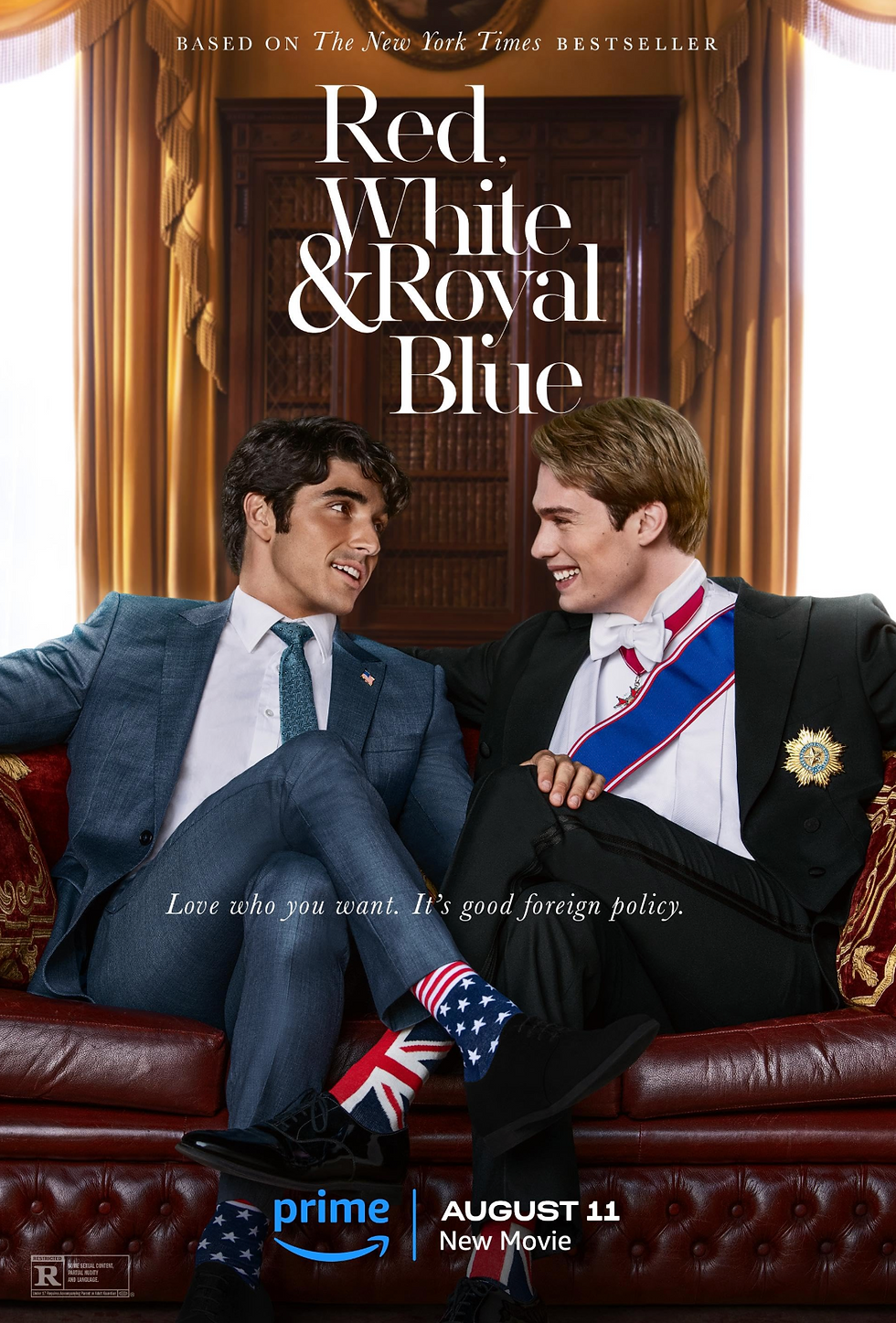 Red, White & Royal Blue - Drum & Lace - Amazon - 2023