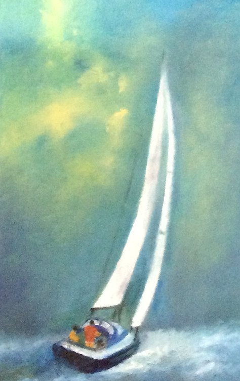 Cap vers le sud  16x8