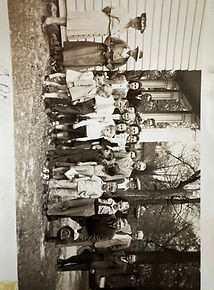 historical photograph of early members of Rock Island Presbyterian church