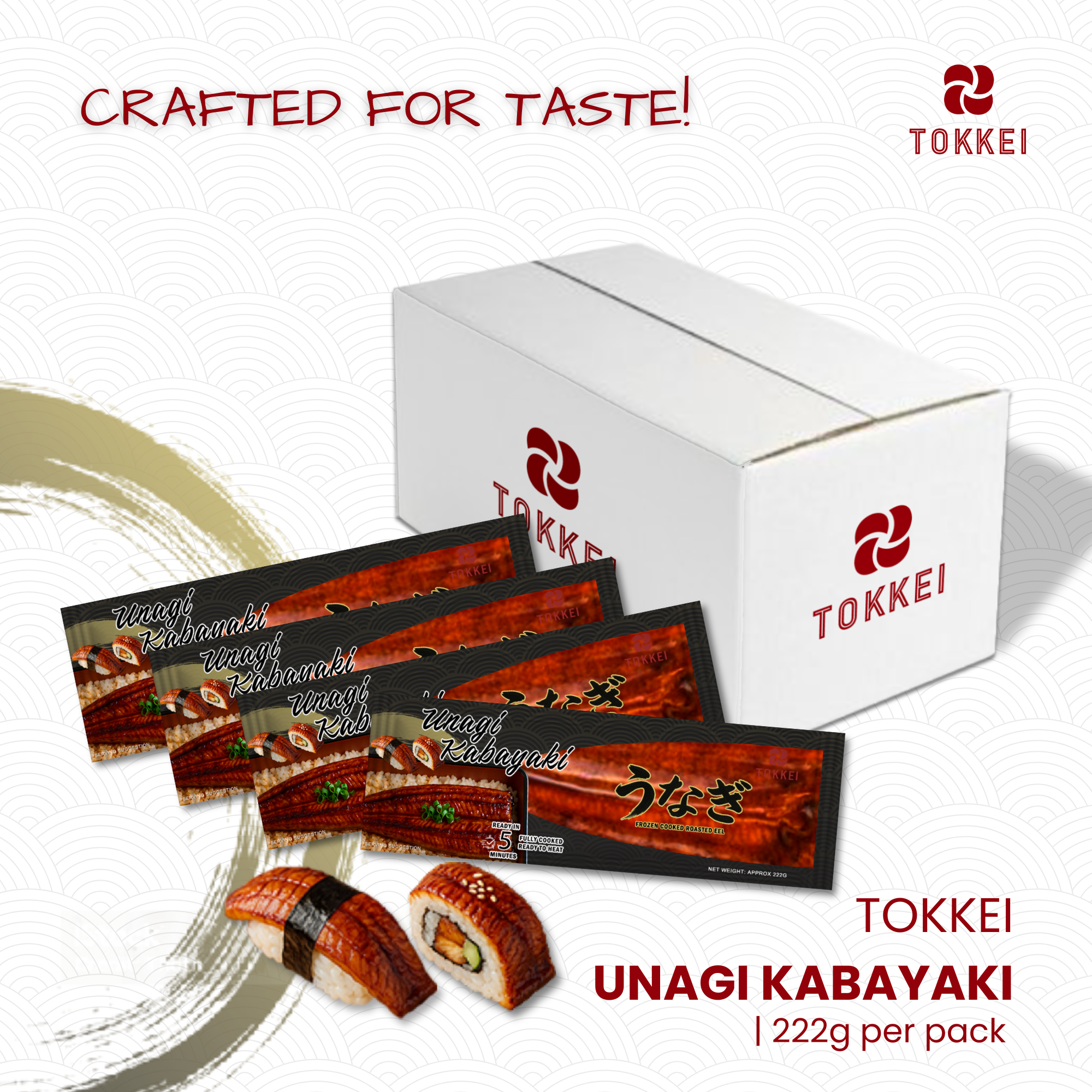 TOKKEI Unagi Kabayaki | 222g