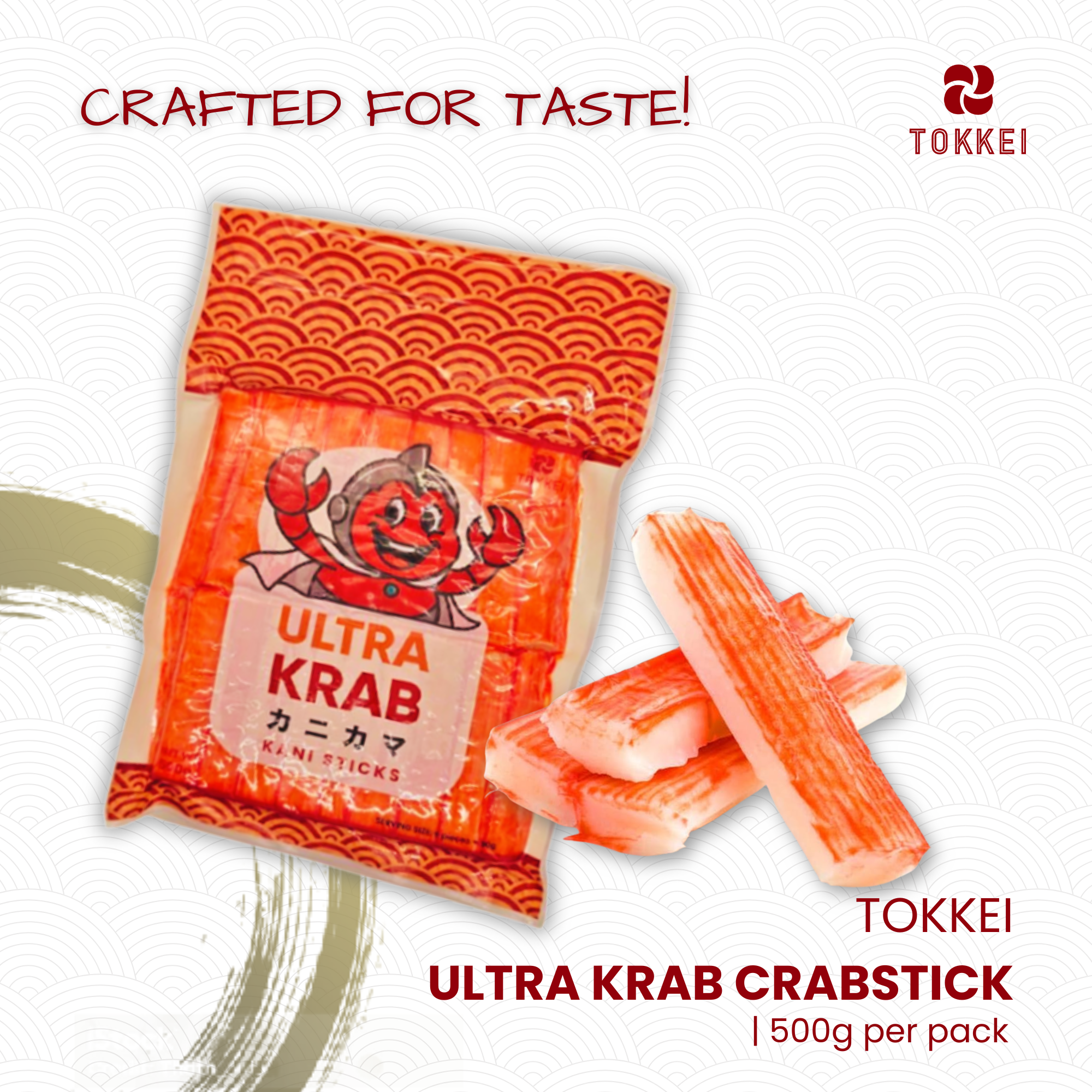 TOKKEI Ultra Krab Crabstick | 200g