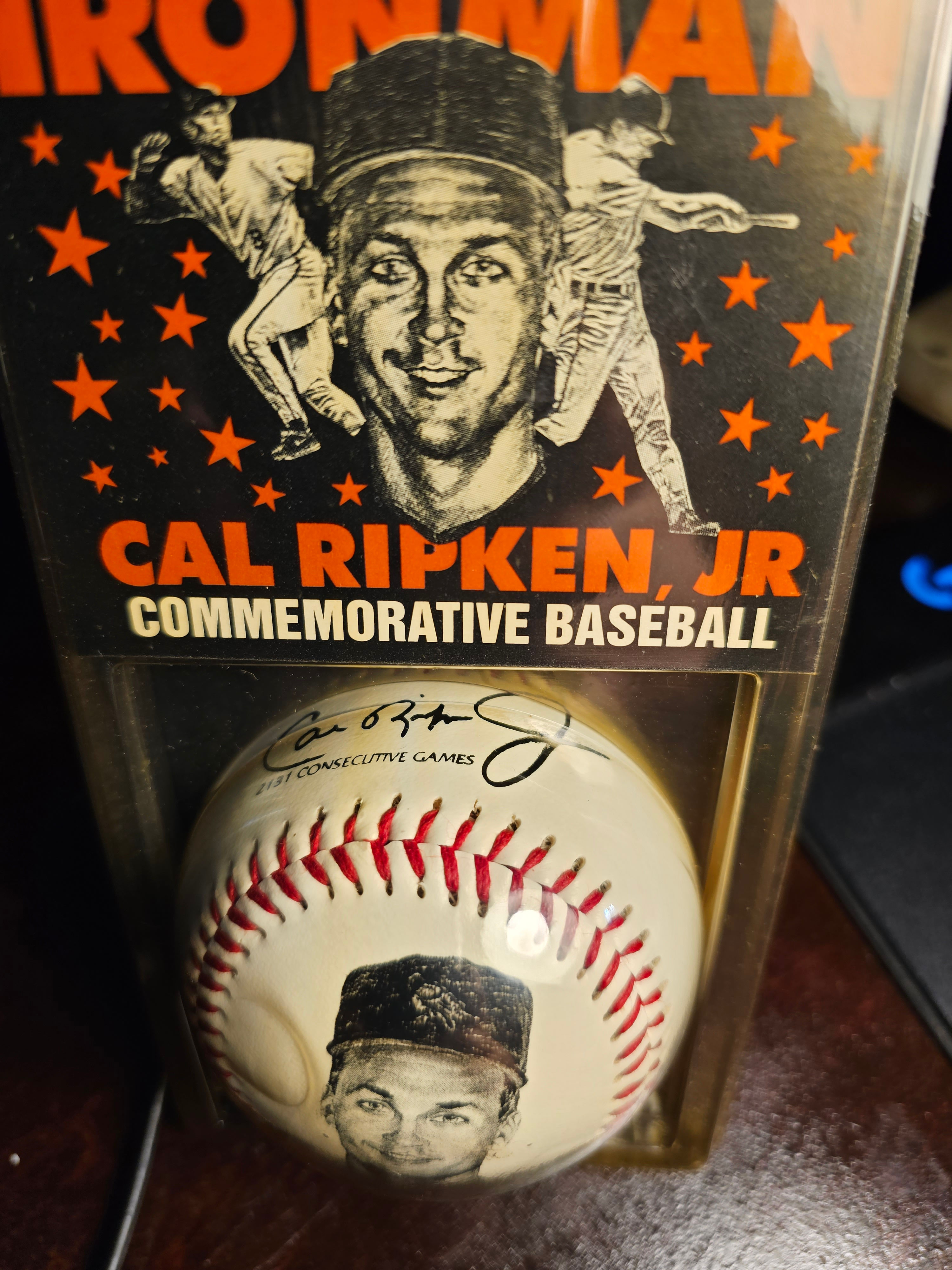 Cal Ripken Jr Commemorative Basebal