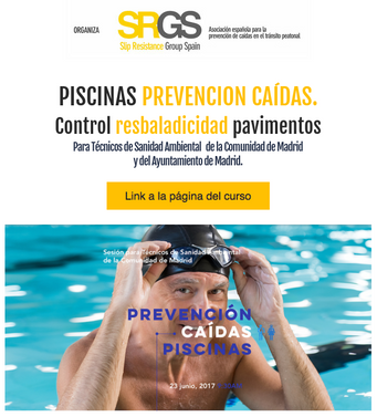 Curso 20-06-17 Piscinas.Prevención caídas.Control resbaladicidad pavimentos