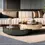 Thumbnail: Khiah Glass Top Single Coffee Table F1016