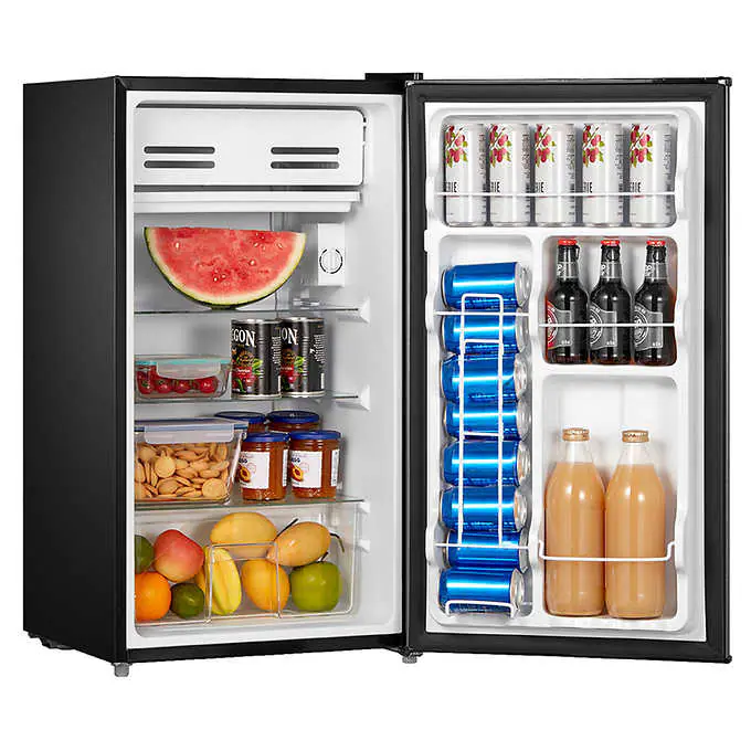Midea 3.3 cuft Compact Fridge separate freezer compartment 1535 Ohdeal