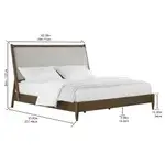 Thumbnail: New Weston Park Upholstered Bed Hardwood Solids Walnut Veneers 9919
