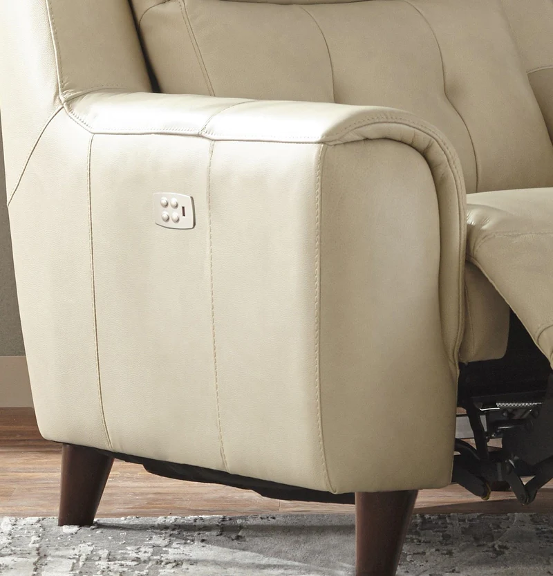 Sold Campania 3pc Top Grain Leather Power Recliner Sofa Loveseat Chair