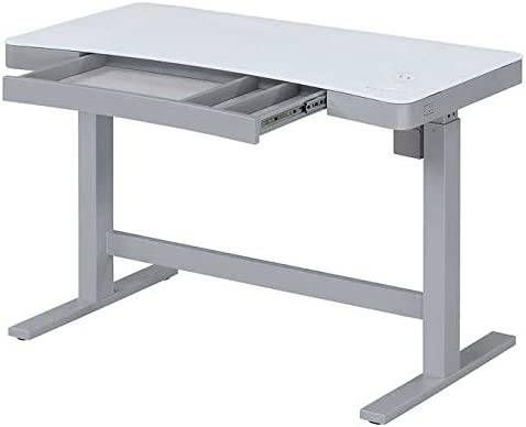 Thumbnail: Tresanti 47" Adjustable Height Computer Desk Wireless Charger 3571