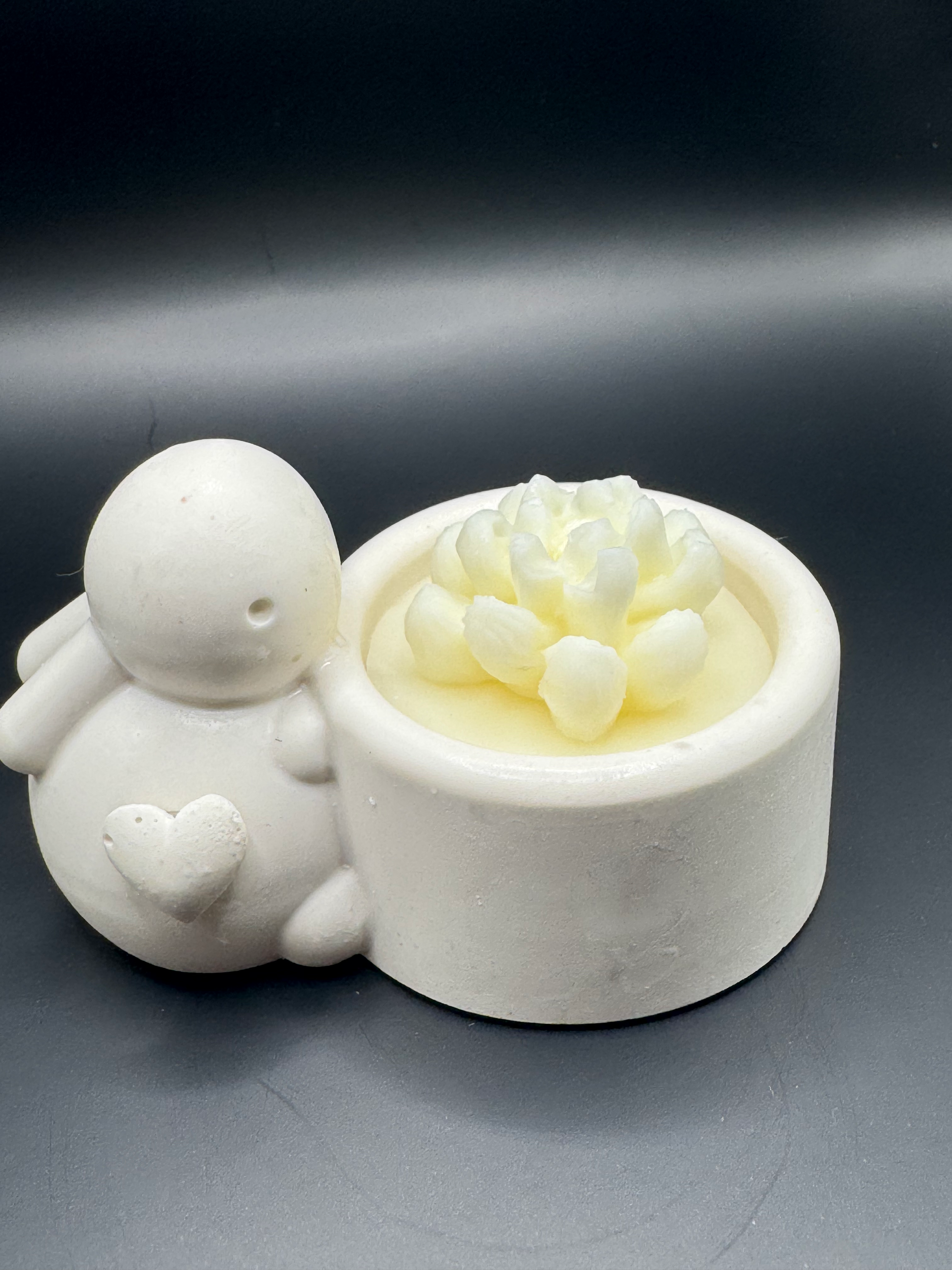 Mini Bunny Candle Holder with Tealight Candle