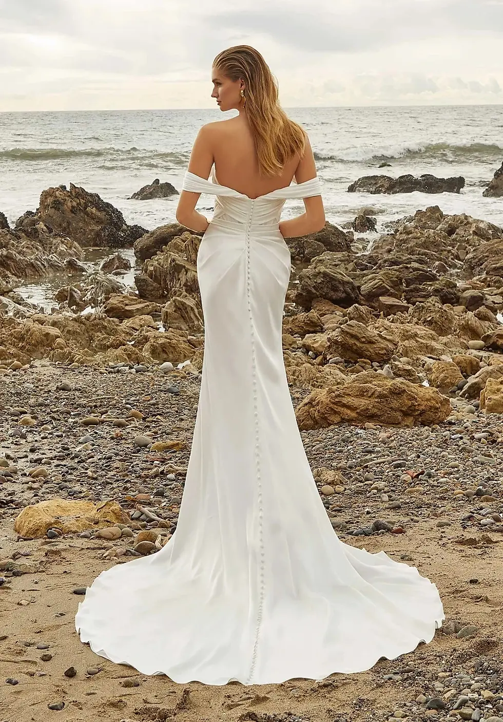 Thumbnail: Amy &EVE for Mori Lee MEGARA Size 14 Ivory NEW!