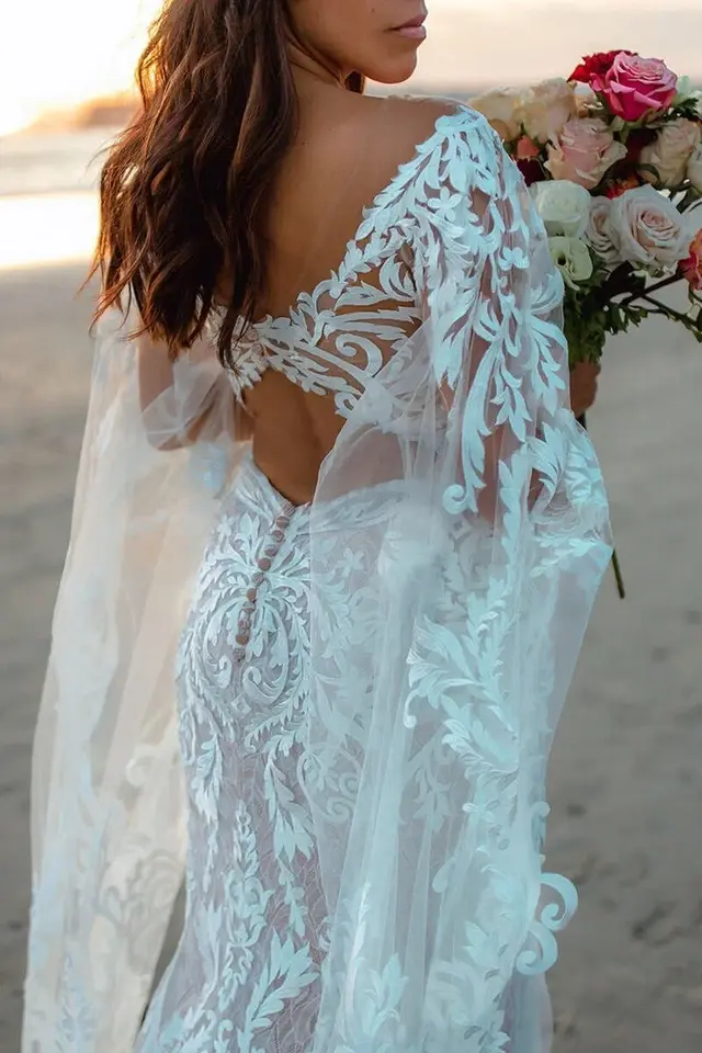 Thumbnail: All Who Wander (Essense) KENZO with long Sleeve Size 12 Ivory/Hazelnut New!