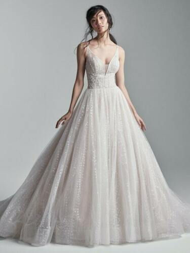 Thumbnail: Sottero & Midgley THATCHER Size 14 Ivory/Silver accent