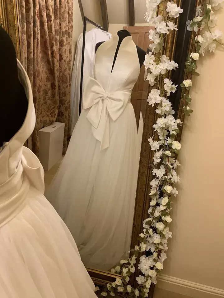Thumbnail: Rosa Clara CALPE Size 12 IVory NEW!