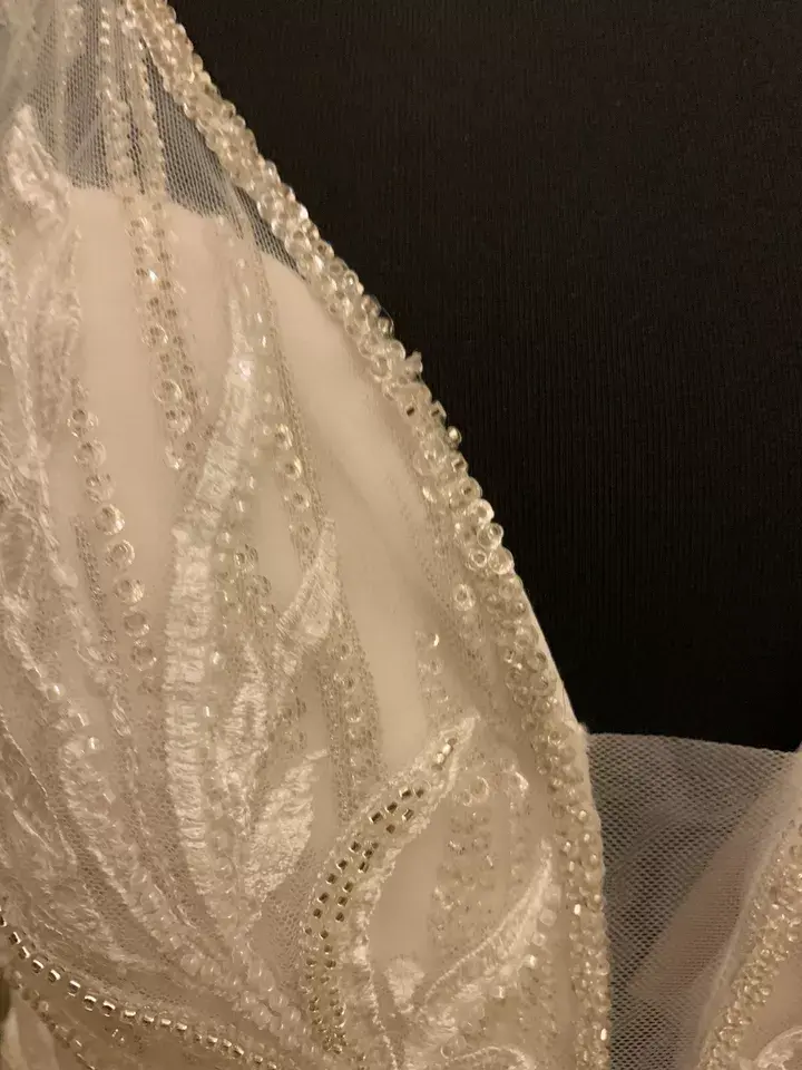 Thumbnail: Sottero & Midgley LUELLA Size 14 Ivory/Pewter