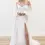 Thumbnail: Willowby Watters PERSEPHONIE Size 10 Ivory/Blush