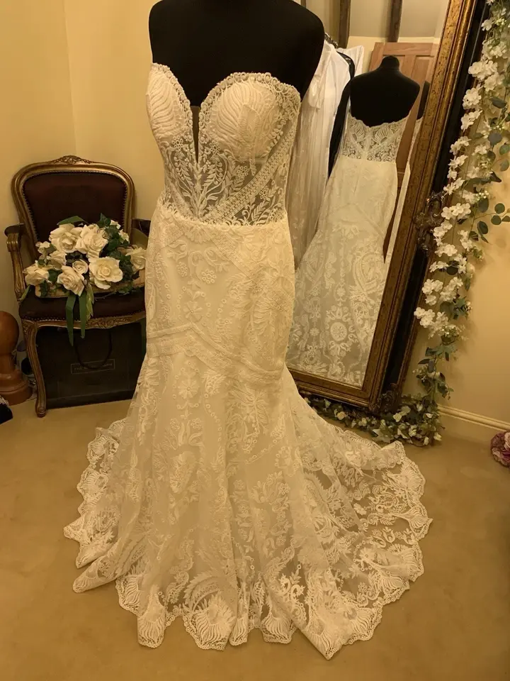 Thumbnail: Wtoo Watters VERITY Size 16 Ivory/O White New!