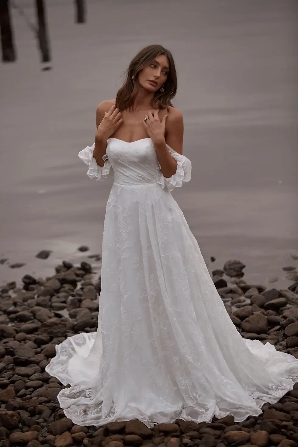 Thumbnail: Madi Lane CARMI Size 16 Ivory NEW!