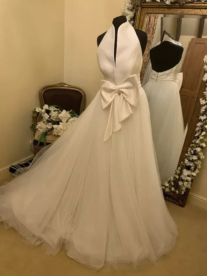 Thumbnail: Rosa Clara CALPE Size 12 IVory NEW!