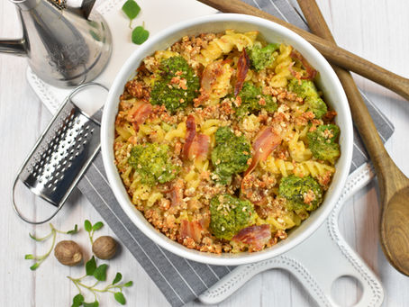 GRATINIRANE TESTENINE Z BROKOLIJEM