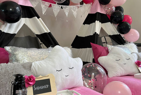 Paris Sleepover Slumber Party Girls Princess Teepee OohLaLa