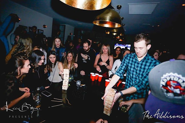 Proud to be throwing Toronto’s best house party each & every Friday at The Addisons! $4 Drinks, retro video games, boardgames, live DJ & a f