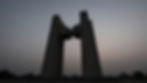 Martyrs Memorial in Chandigarh at dusk