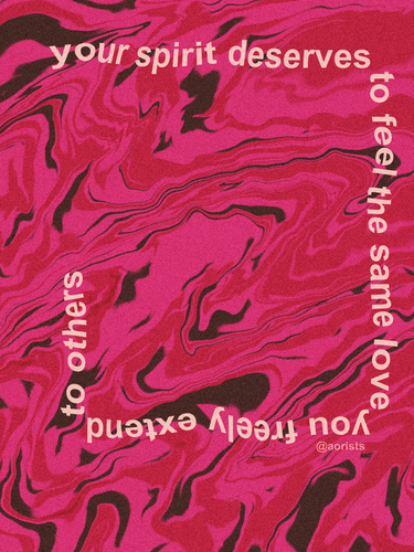 PINK SPIRIT | art print | aorists