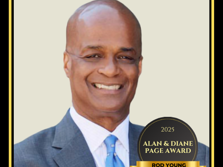 Rod Young Receives 2025 Alan and Diane Page Award