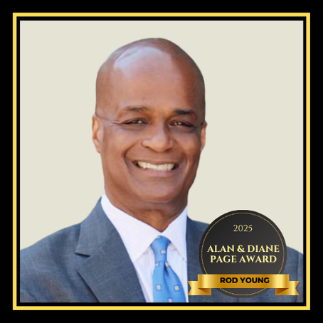Rod Young Receives 2025 Alan and Diane Page Award
