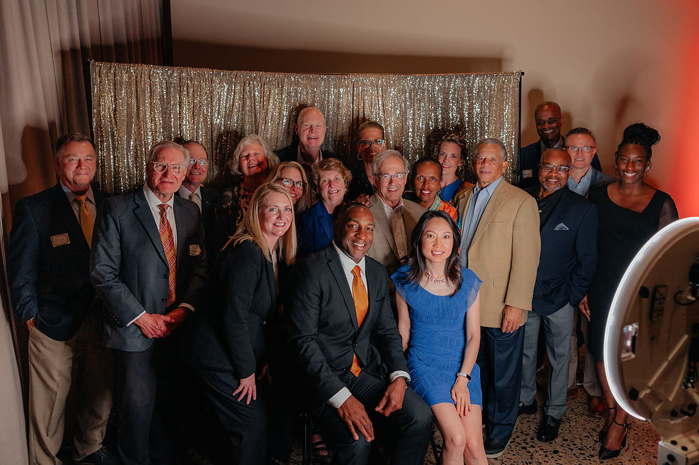 Rod Young and his Board at the 2024 Bolder Bash