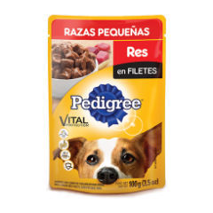 Miniatura: Caja 12 Sobres pedigree razas pequeñas 100g