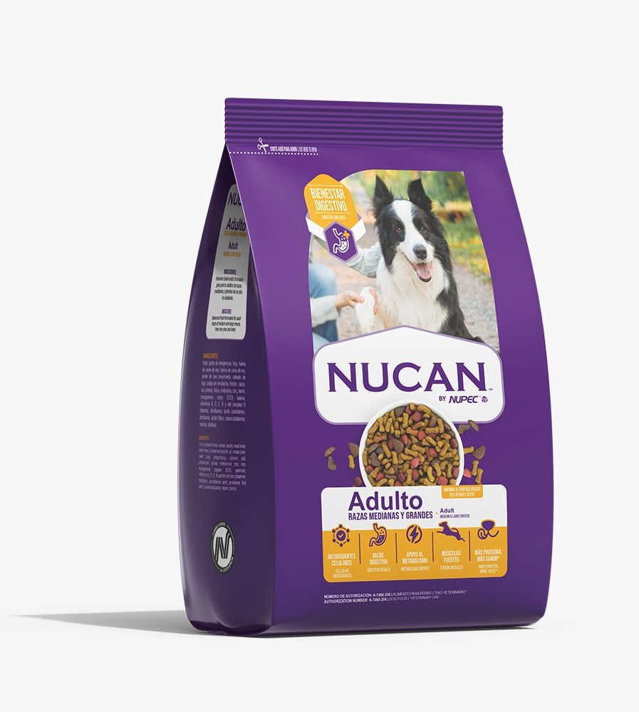 Nucan Adulto Razas Medianas y Grandes 25kg