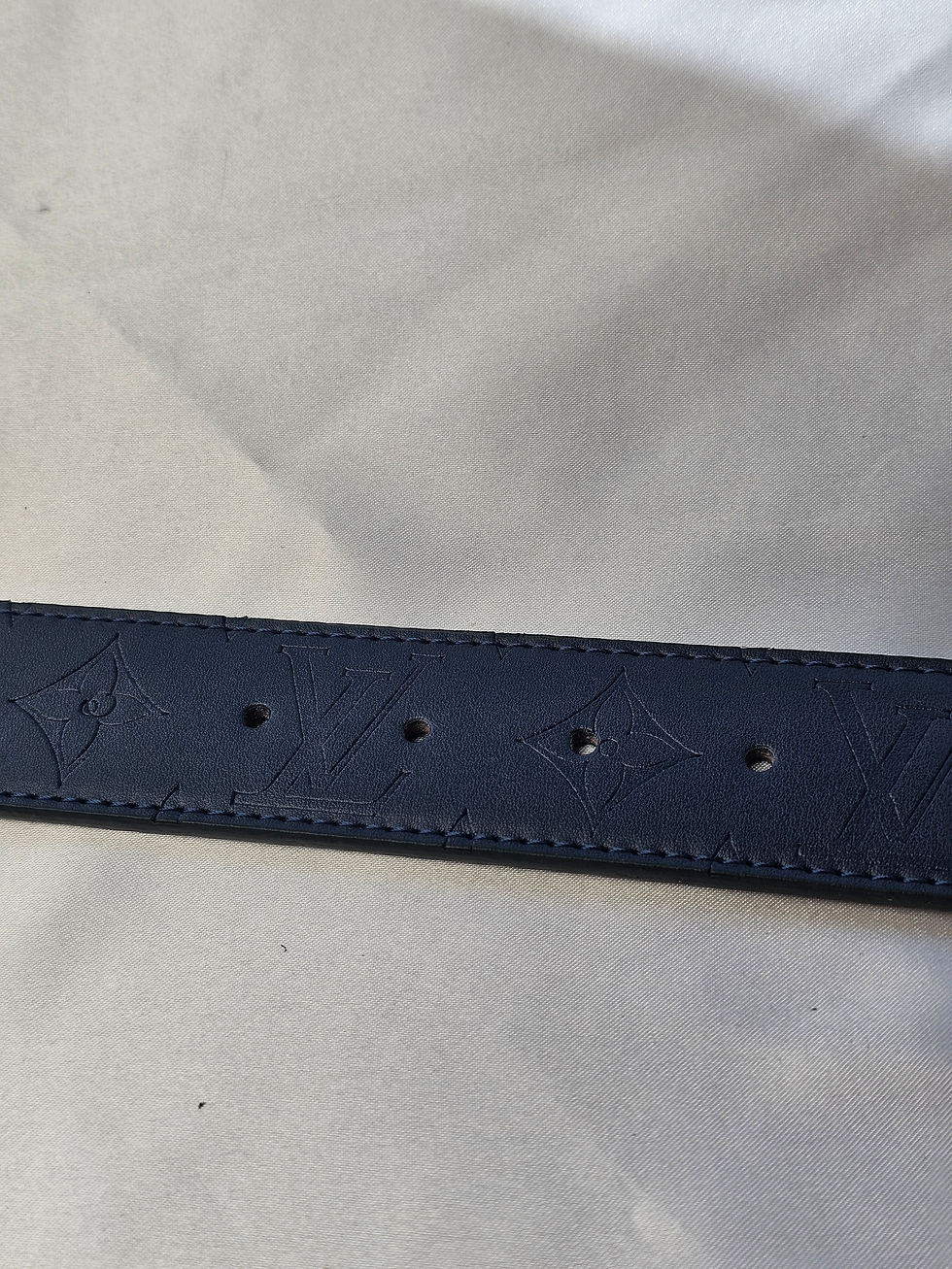 Thumbnail: Loui Blue Belt Blue Buckle