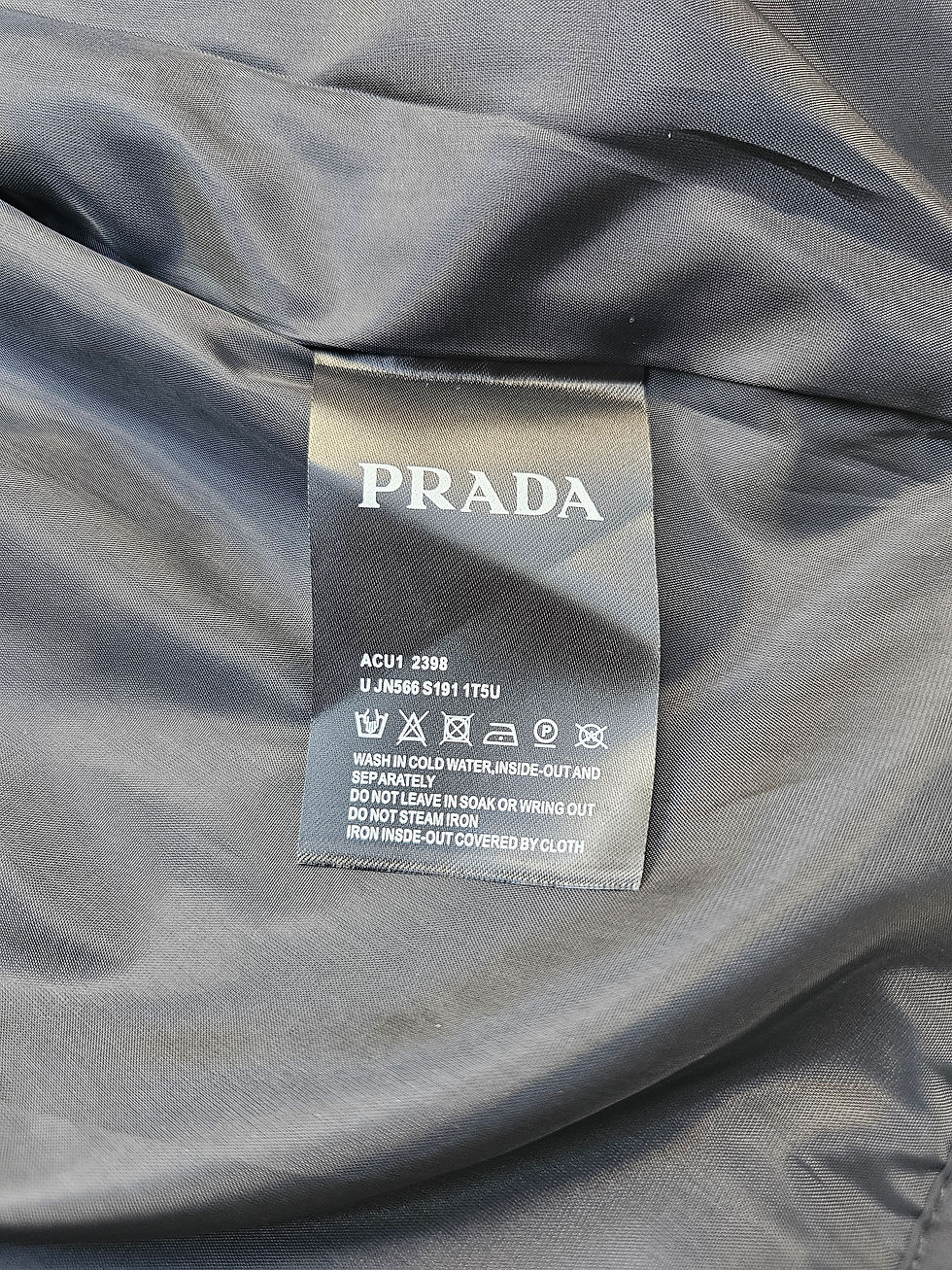 Thumbnail: Prad Black Windbreaker