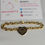 Thumbnail: Heart Cable Chain Bracelet