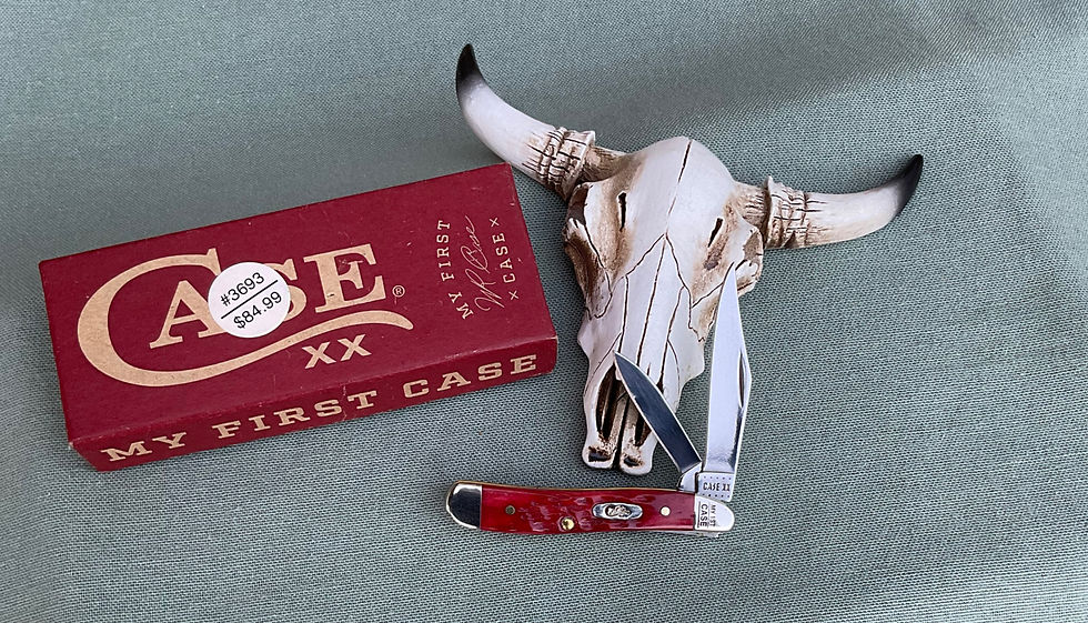 My First Case Old Red Bone Peach Seed Jig Peanut 6220 SS