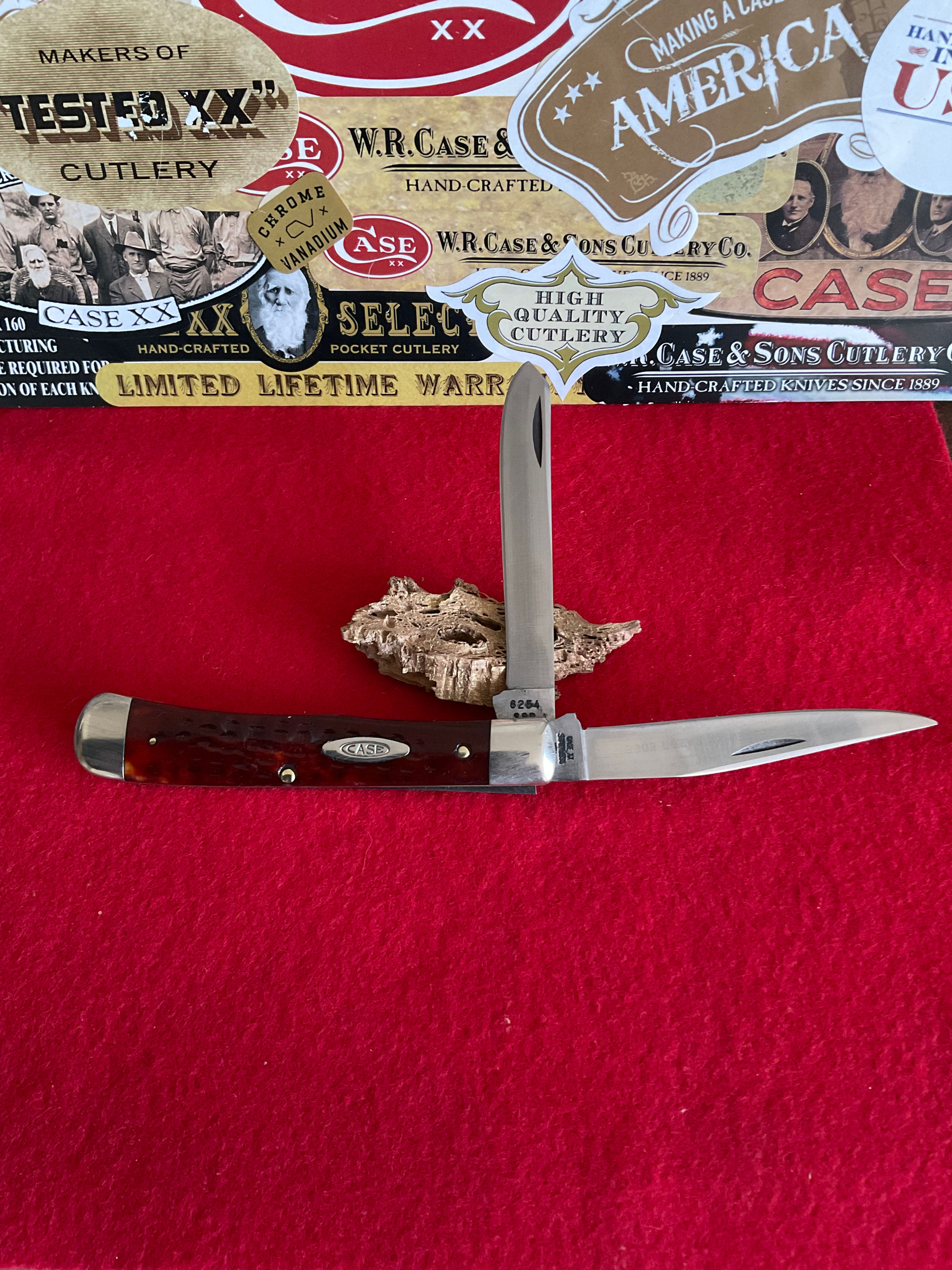 Case 1965-69 Red Bone Trapper 6254