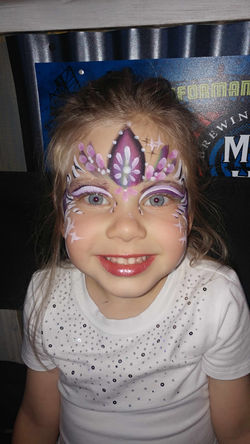 face painting princess