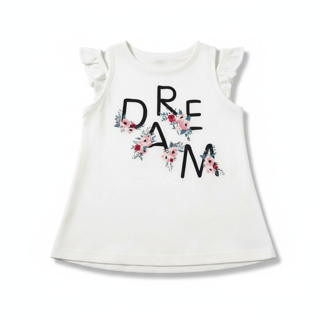 T-shirt Fille - Blanc