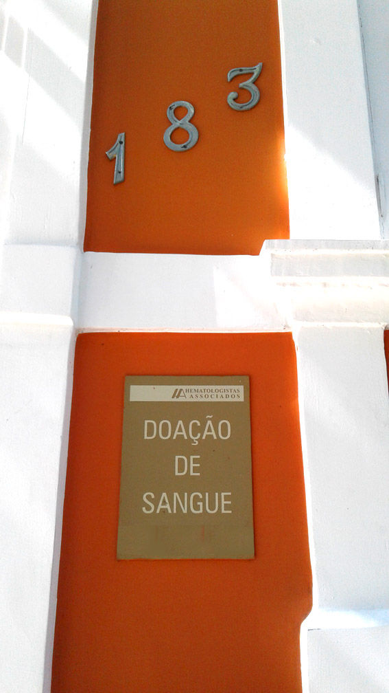 Curta Botafogo doação de sangue