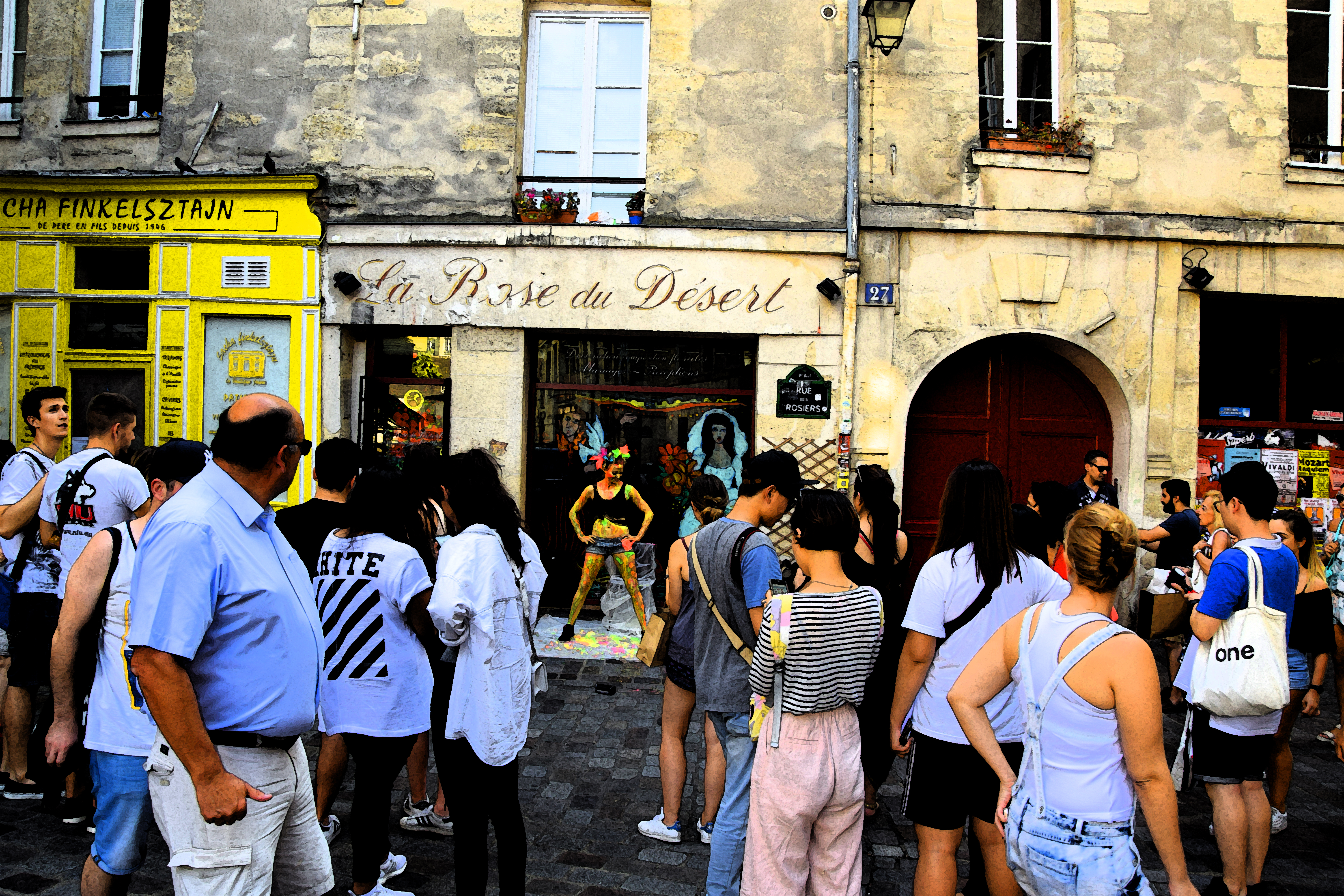 Street show, Le marais, Paris