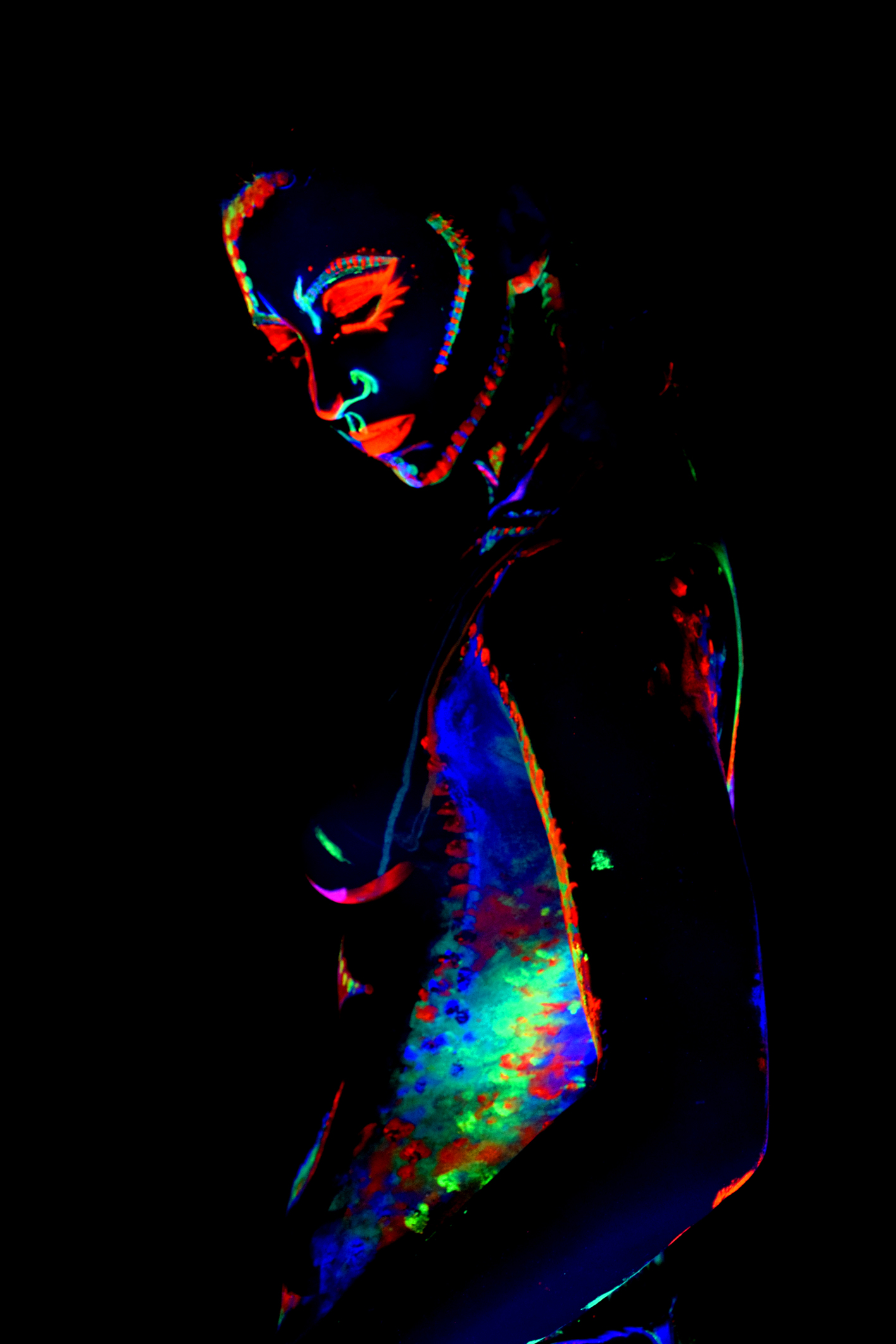 Fluo girl, Paris, Jan 2017