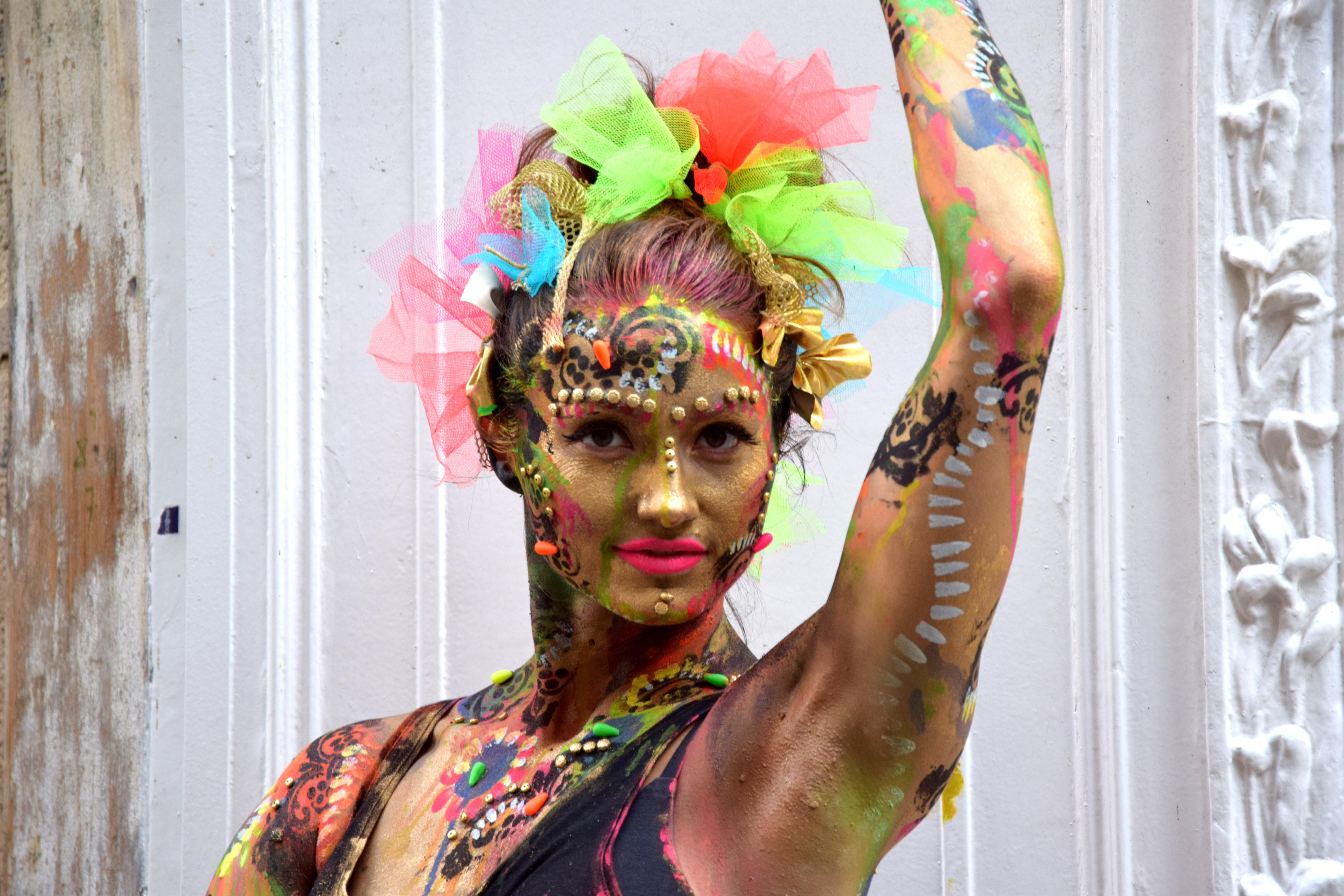 Street show, Le Marais, Paris