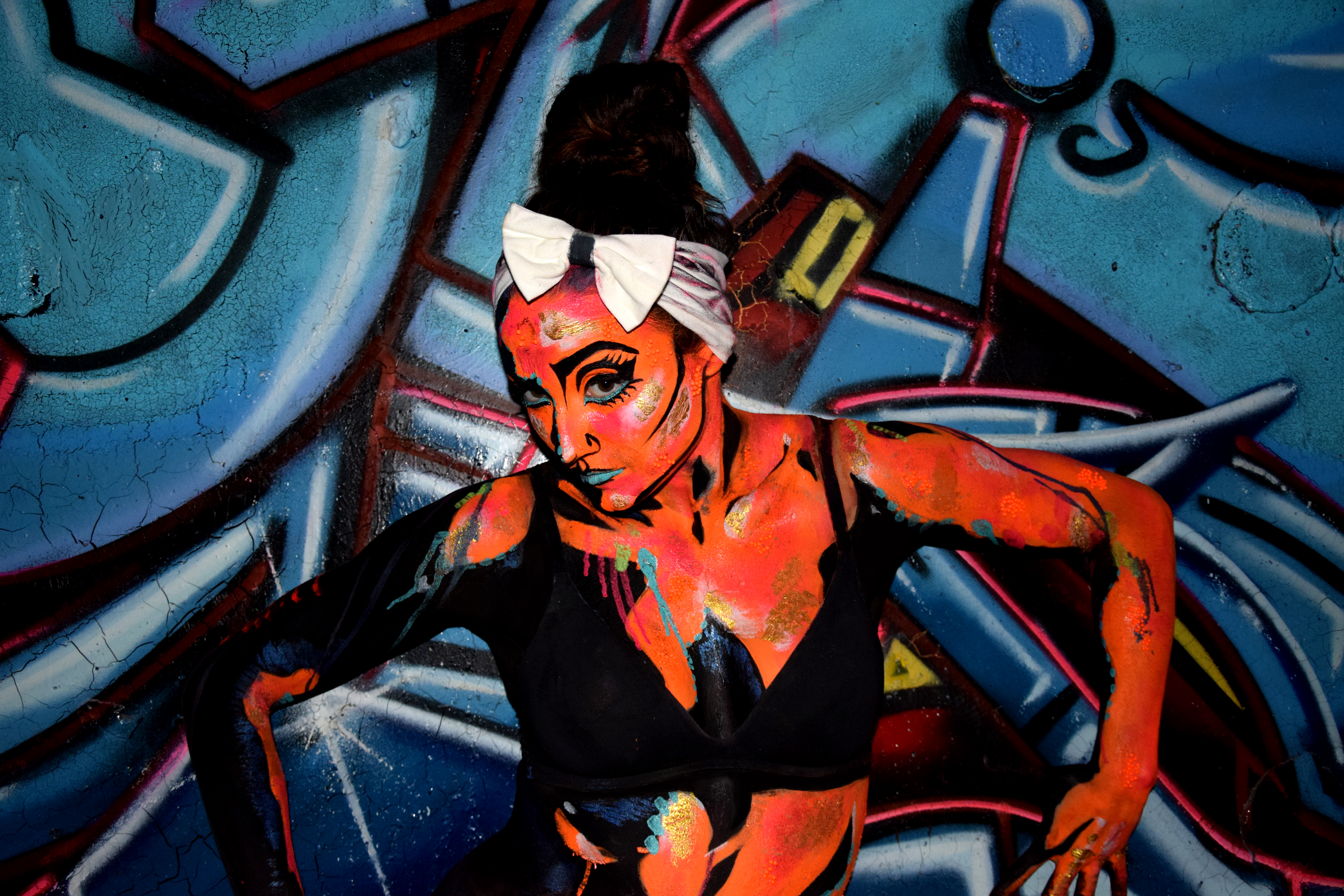 Power pop girl, Paris, Sep 2016