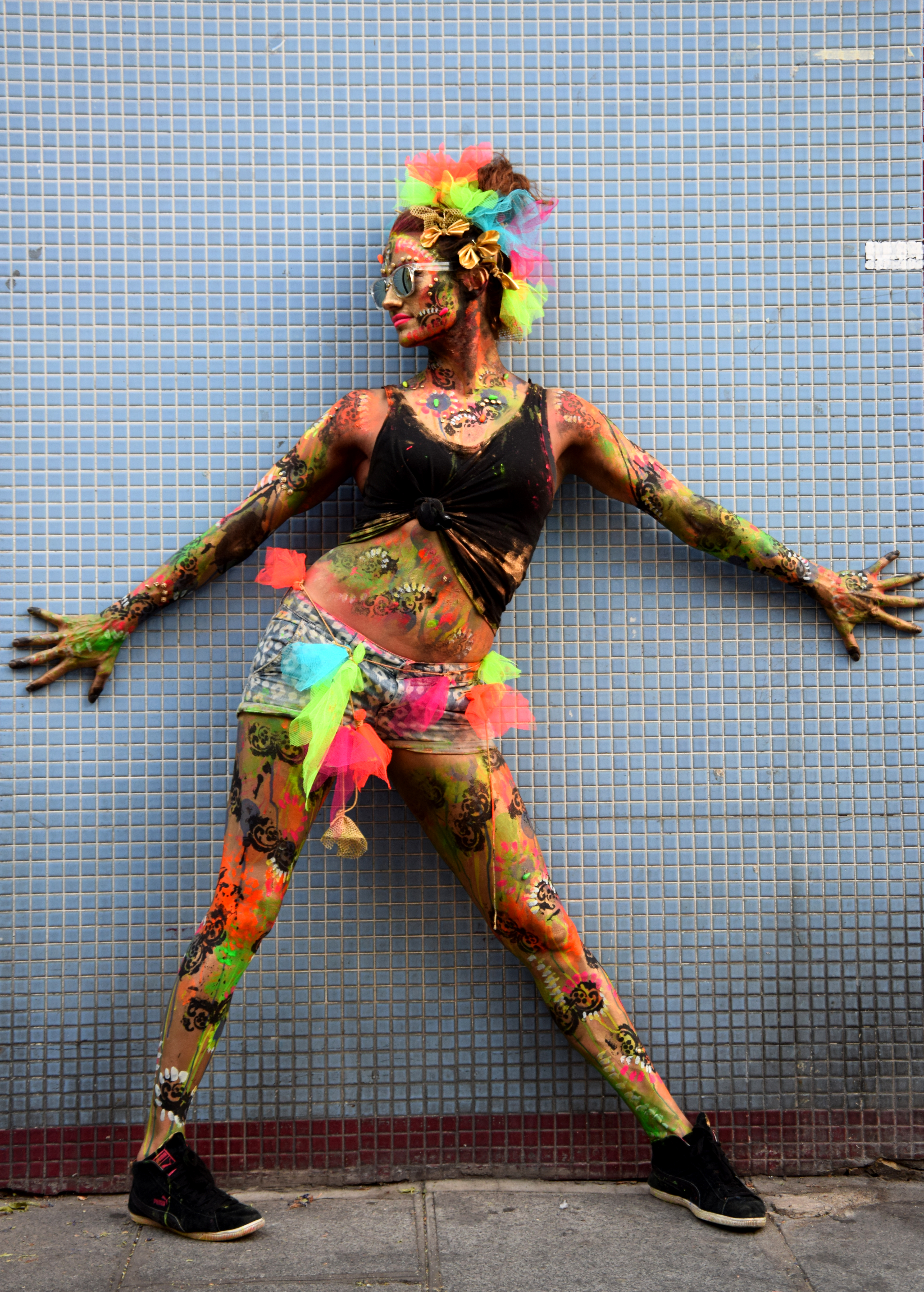 Street show, Le Marais, Paris