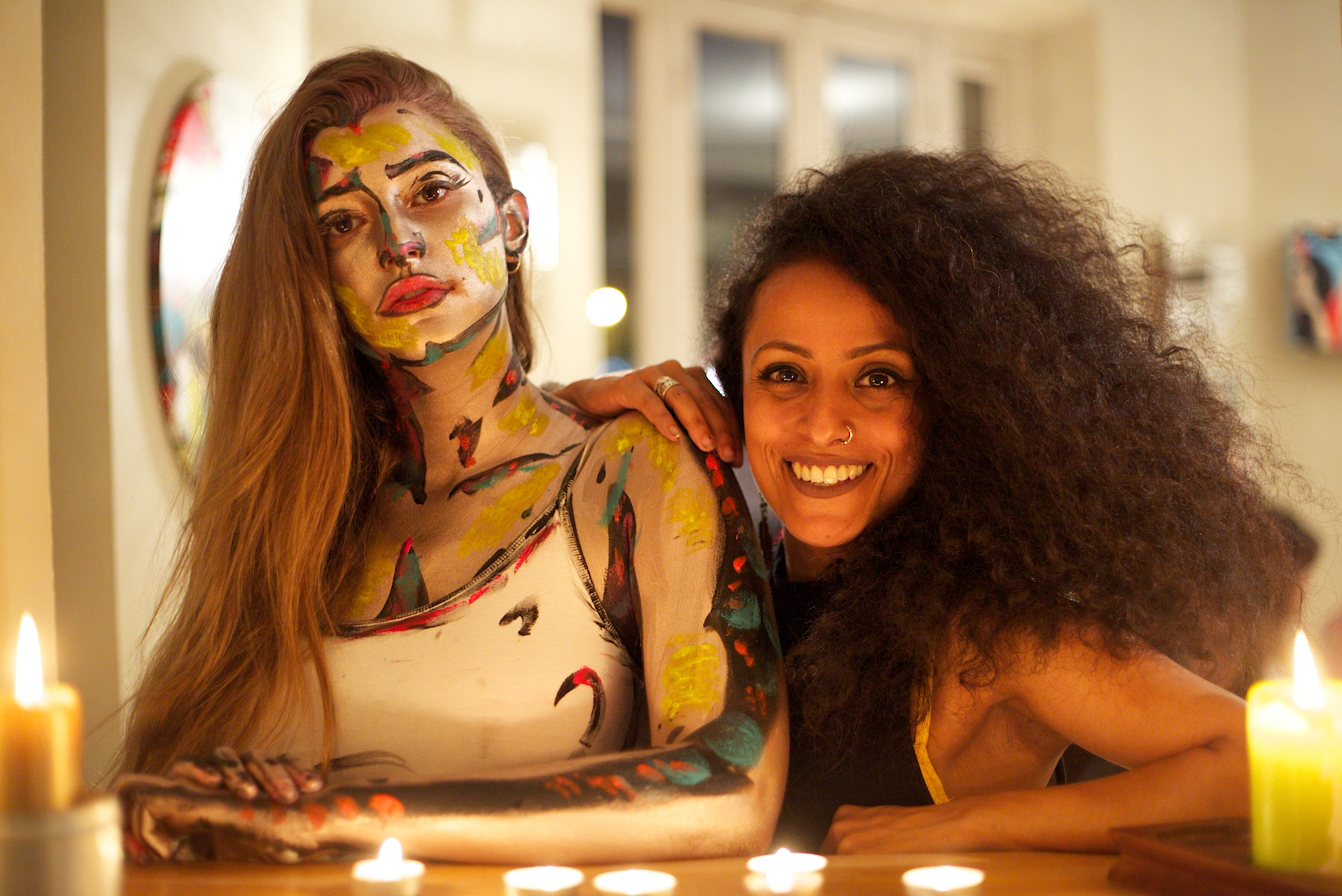 Body painting, Jade