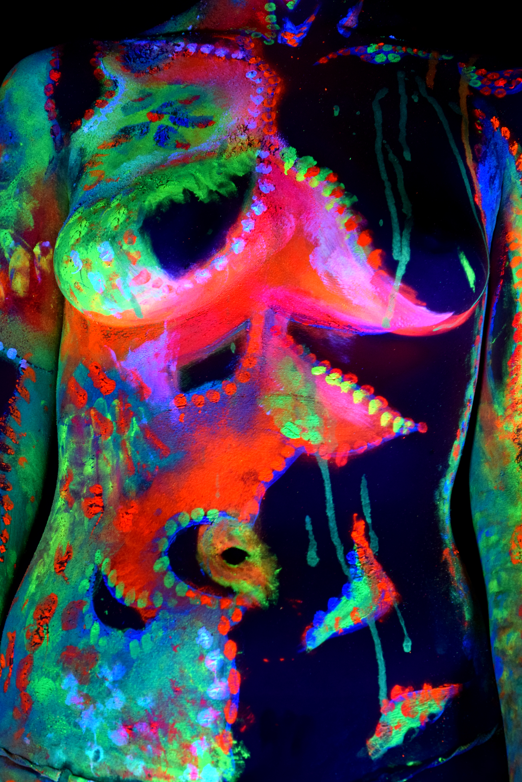 Fluo girl, Paris, Jan 2017